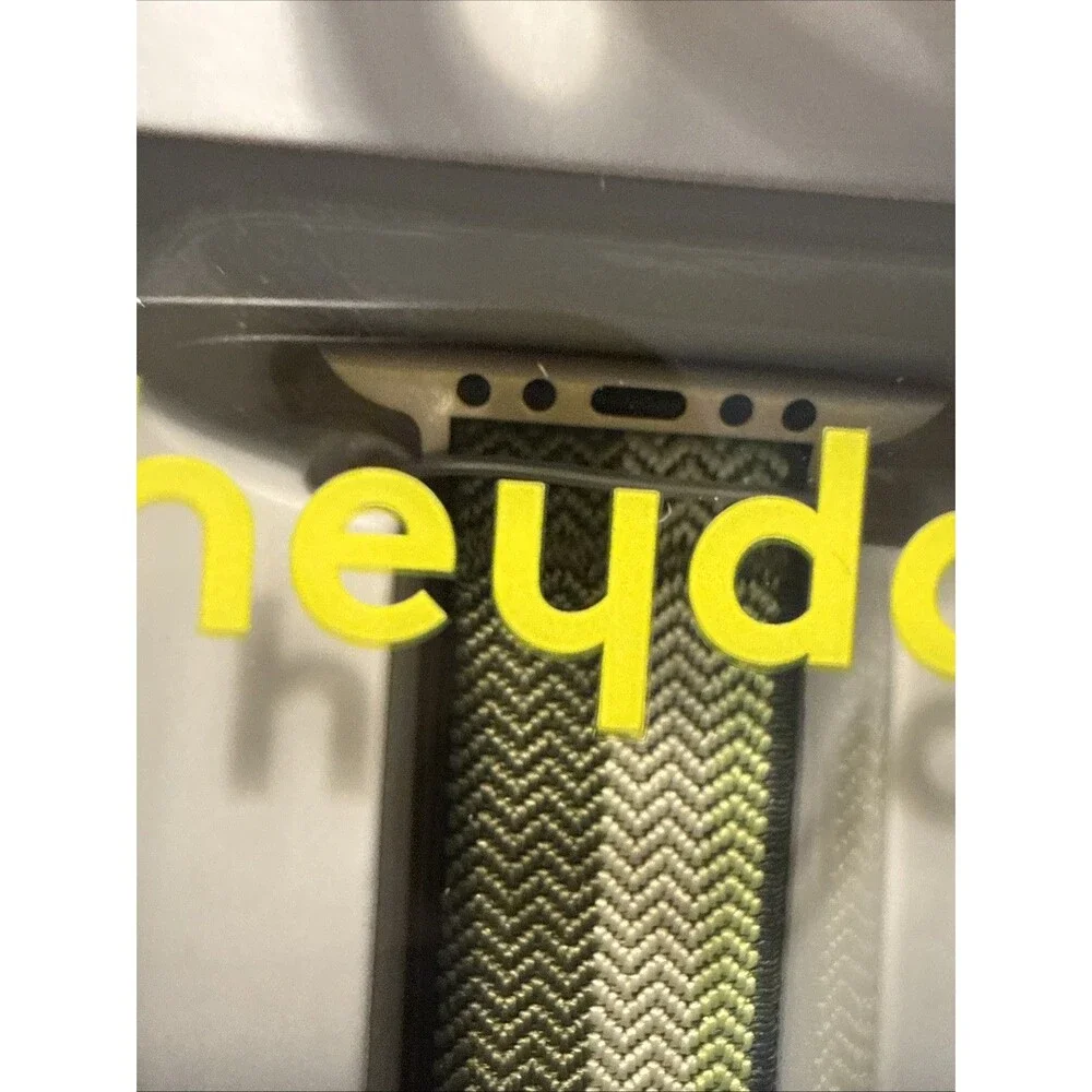 Heyday Apple Watch Band 42-49mm Sage Olive Elastic Adjustable Fits 135-215 mm
